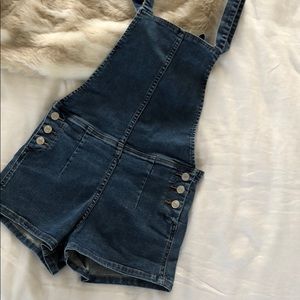 Free People overall shorts